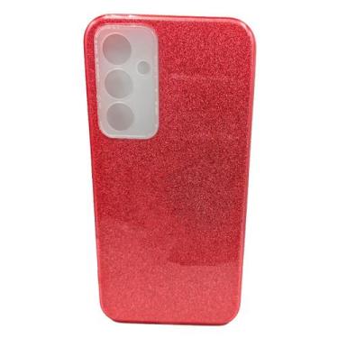 Imagem de Capa Capinha Compatível Com Samsung Galaxy a54 5g tela 6.4 Glitter Bri