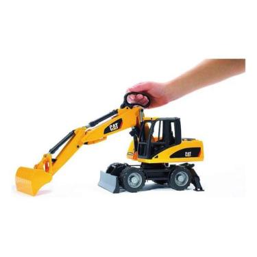 Imagem de Brinquedo Escala 1:16 CAT Escavadeira de Rodas Bruder 2445