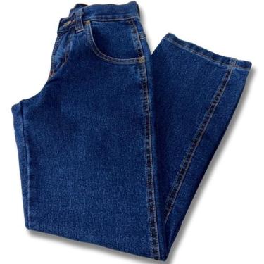 Imagem de Calça Country Infantil Com Elastano Américan Country, Azul, 8