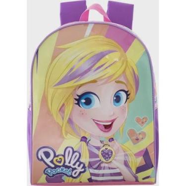 Imagem de Mochila De Costas Escolar 16 Polly 9542 Xeryus, Lilás