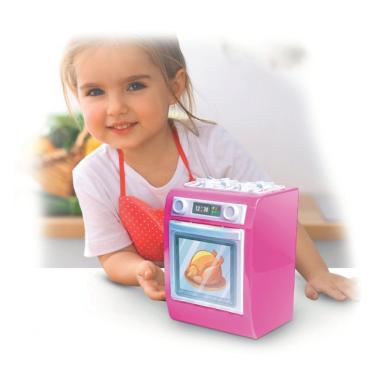 Imagem de Brinquedo Infantil Fogão Gourmet para Faz de Conta Colorido com Forno Interativo Bs Toys