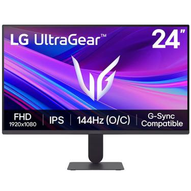 Imagem de Monitor Gamer LG Ultragear 24G411A-B 24" Full HD IPS 144Hz 1ms Widescreen Preto