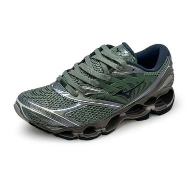 Imagem de Tênis Mizuno Wave Prophecy Ls Sport Verde, 43, Verde