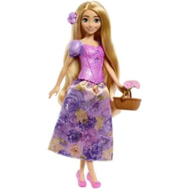 Imagem de Boneca Rapunzel Princesa Spin E Reveal Mattel - HTV86