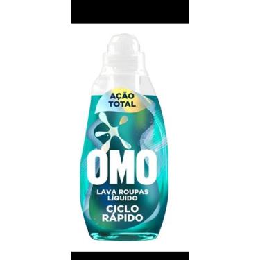 Imagem de Lava Roupas Líquido Omo Ciclo Rápido Ação Total 750 ml