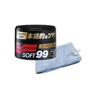 Imagem de Kit cera dark e black + flanela azul 3m - MARCA, Sem variação, Único