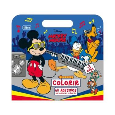 Imagem de Livro para Colorir Tilibra Maleta Mickey 190x250mm