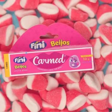 Imagem de Hidratante Labial Beijos Fini 10g - Cimed, Rosa, Morango