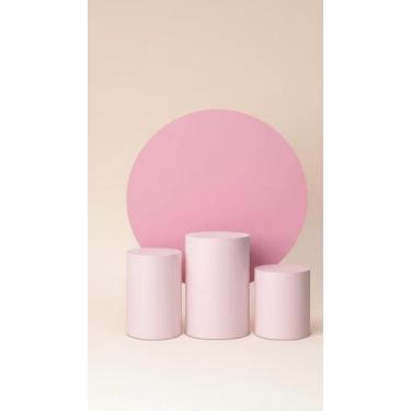 Imagem de Kit Painel Redondo + Cilindros Festa Infantil - Congratulations Store