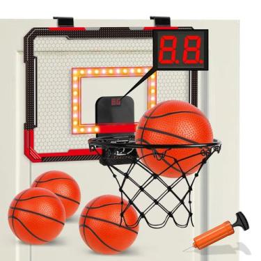 Imagem de Aro de Basquete Infantil para Interior TOY Life com LED e Placar