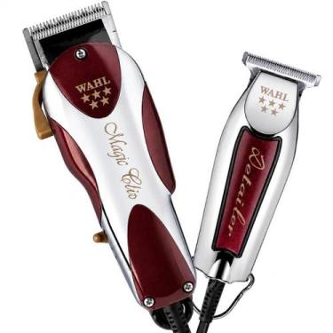 Imagem de Kit Wahl Super Combo Magic Clip 127V Detailer Bivolt Profissional Máqu