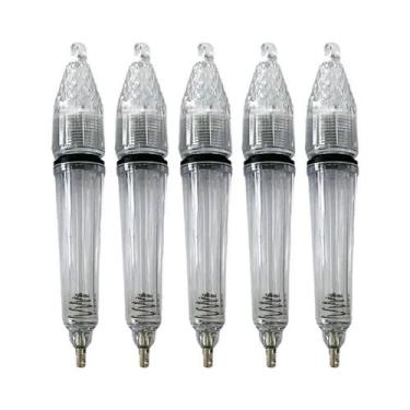 Imagem de Lanterna De Pesca LED Piscante 5pcs ShareShark Alimentada Por Bateria 