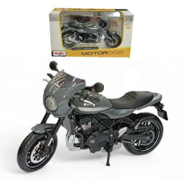 Imagem de Miniatura de moto escala 1/12 maisto, Kawasaki z900rs cafe