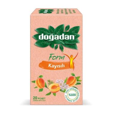Imagem de Chá Herbal Dogadan Form Damasco 20 Sachês 36g
