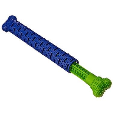 Imagem de Western Pet PET-610 Brinquedo para Cão Mordedor Escova, Azul/Verde