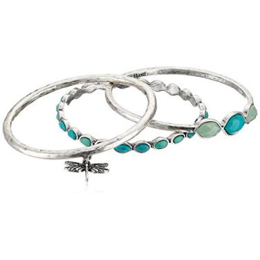 Imagem de Lucky Brand Conjunto de pulseira de prata, 19,35 cm (7,75")