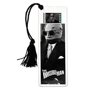Imagem de Marcador de livro com borla e clipe de filme de 35 mm FilmCells The Invisible Man (1933) Claude Rains