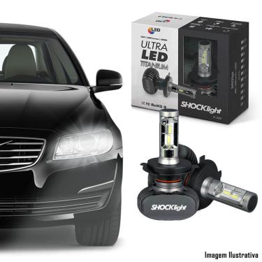 Imagem de Kit Ultra Led H4 6000k 50W Shock Light