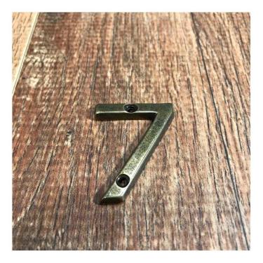 Imagem de Número 7 Residencial Pequeno Para Apartamento Envelhecido