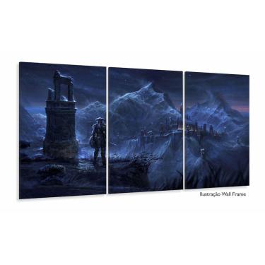 Imagem de Quadro Decorativos Elder Scrolls com 3 peças 120x60 cm
