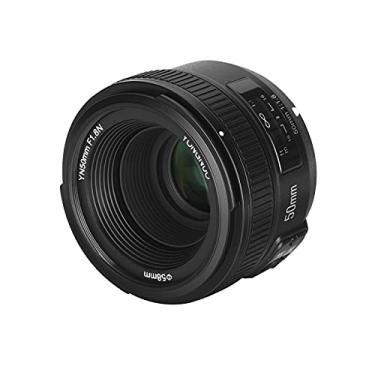 Imagem de Yuwao Lente Yn50Mm F1.8 Af 1:1.8 Lente Prime Padrão Grande Abertura Foco Automático/Manual Para Câmeras Dslr Nikon