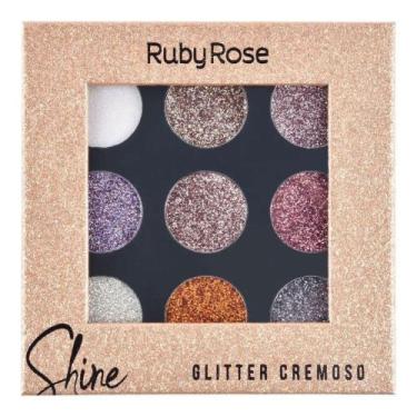 Imagem de Paleta De Sombra Shine Glitter Light - Ruby Rose