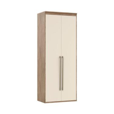 Imagem de Módulo 700 mm 2 Portas com Gavetas Belmax Carvalho/Off White