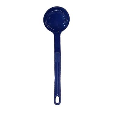Imagem de Concha de Feijão Nylon Talher Cozinha Utensílio Azul 28cm