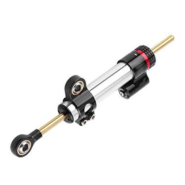 Imagem de Barra de controle estabilizadora de direção ajustável CNC de alumínio para motocicleta, ajuste universal para MT10 MT 07 MT09 tipo curto