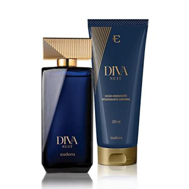 Imagem de Eudora Kit Diva Nuit: Desodorante Colônia 100ml + Loção Corporal 200ml
