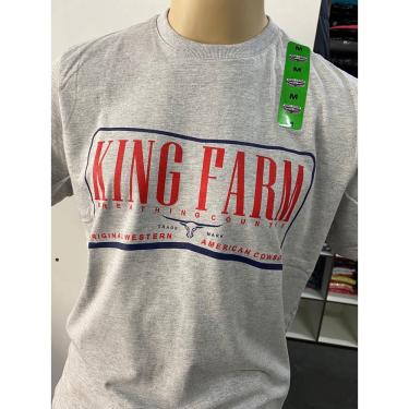 Imagem de Camiseta King Farm cinza