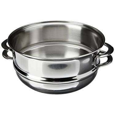 Imagem de Cozi-vapore Tramontina Solar Inox Diâmetro De 16 Cm