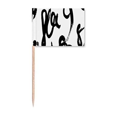 Imagem de Pincel com textura de senso gráfico Brushwork para decoração de festa