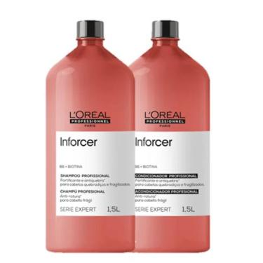 Imagem de Kit L'oréal Professionnel Serie Expert Inforcer Shampoo 1500mls+ Condi