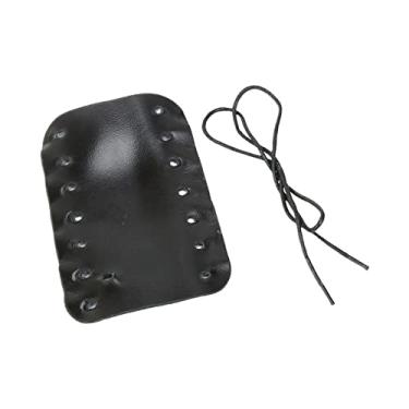 Imagem de rockible Instrumento protetor de mão para trompa francesa antiderrapante Couro PU macio protetor de mão de alta qualidade Acessórios para trompa francesa para, com corda