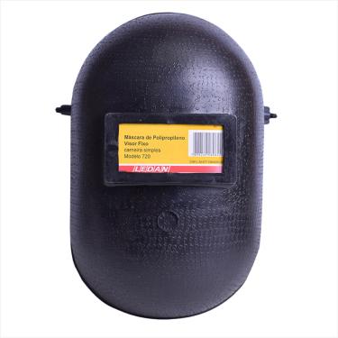 Imagem de Máscara de Polipropileno Visor fixo e Carneira com Catraca Modelo 720 Cod. 2153 - Ledan Ledan