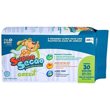 Imagem de Super Secão Tapete Higiênico Para Cães Green 30 Unidades Verde