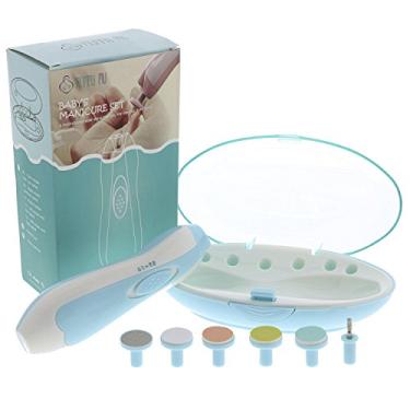 Imagem de Baby Nail Clippers – Aparador de unhas para recém-nascidos e crianças com luzes de LED com capa pequena portátil transparente – Rápido e fácil de usar sem mais rasgos