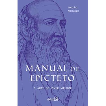 Imagem de Manual de Epicteto: Edição Bilíngue com postal + marcador ( Coleção Grandes Mestres do Estoicismo)