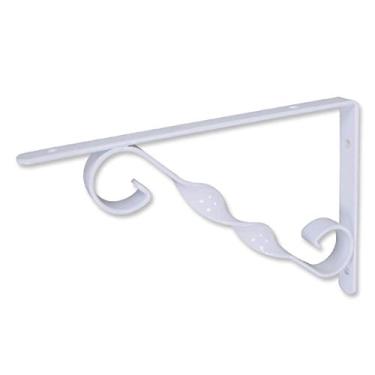 Imagem de SUPORTE PRATELEIRA DECORADO MÃO FRANCESA 25CM BRANCO