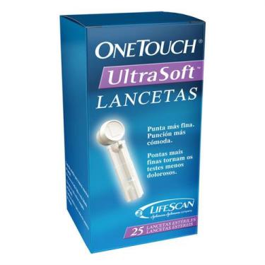 Imagem de Onetouch Ultrasoft C/25 Lancetas Lancetas Onetouch Ultrasoft