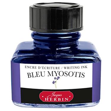 Imagem de Herbin The Jewel of Inks Tinta Para Caneta Tinteiro, Azul (Blue Myosotis), 30 ml