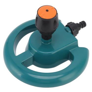 Imagem de Aspersor de jardim Aspersor de grama rotativo automático de base redonda e irrigador de grama