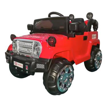 Imagem de Carro Elétrico Jipe Elétrico Infantil BZ J1 12V Vermelho com Músicas e Luzes BARZI MOTORS