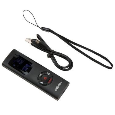 Imagem de Trena Laser Digital 40 metros Métrica Medidor Slim USB-c