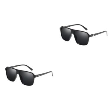 Imagem de SOIMISS 2 Unidades Óculos De Sol Retrô Masculino Óculos De Sol Para Homens Óculos De Sol Femininos Óculos De Sol Masculino Óculos De Sol Envolventes Para Homens Cara Reflexivo Lente