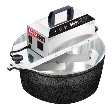 Imagem de Panela de Brigadeiro Elétrica Saro 10L 130W Preto Craqueado Bivolt PA10RPC