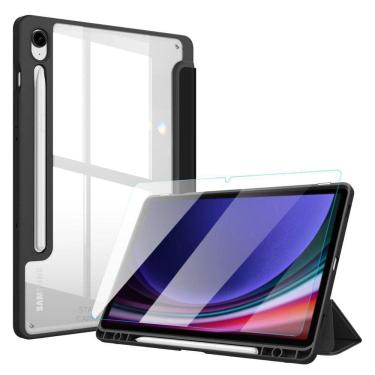 Imagem de Capinha + Vidro Tablet Samsung S9 FE 10.9 Preto