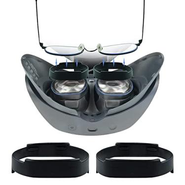 Imagem de Glasses Spacer Protector for PSVR 2 Lens Anti-Scratch Ring glasses bumper Protecting Myopia Glasses from Scratching VR Lens Protector Accessories Compatible for Playstation VR2