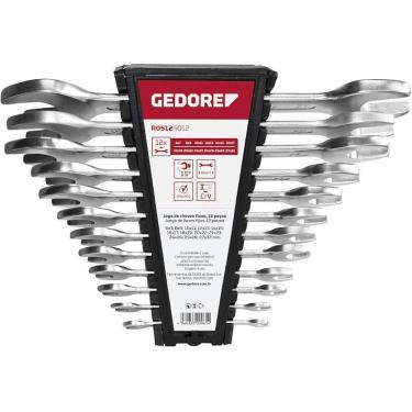 Imagem de Jogo De Chave Fixa 12 Pecas R05125012 Gedore Red